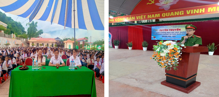 TRƯỜNG THCS QUÀI CANG TUYÊN TRUYỀN PHÒNG CHỐNG BẠO LỰC HỌC ĐƯỜNG VÀ PHÒNG CHỐNG TAI NẠN ĐUỐI NƯỚC NĂM HỌC 2025 – 2026