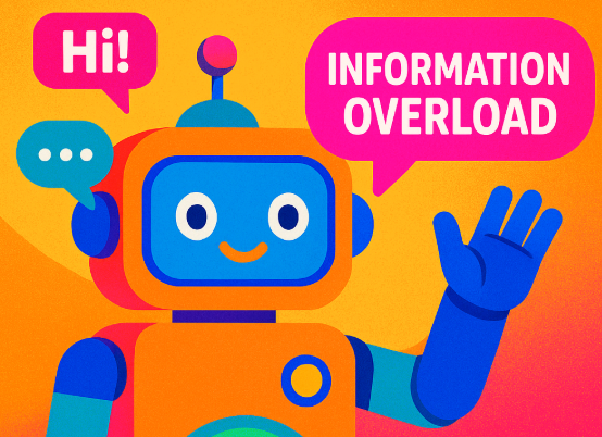 Chatbot cảnh báo “Information Overload”  Trợ lý học tập số giúp học sinh thoát khỏi “ngộp” thông báo
