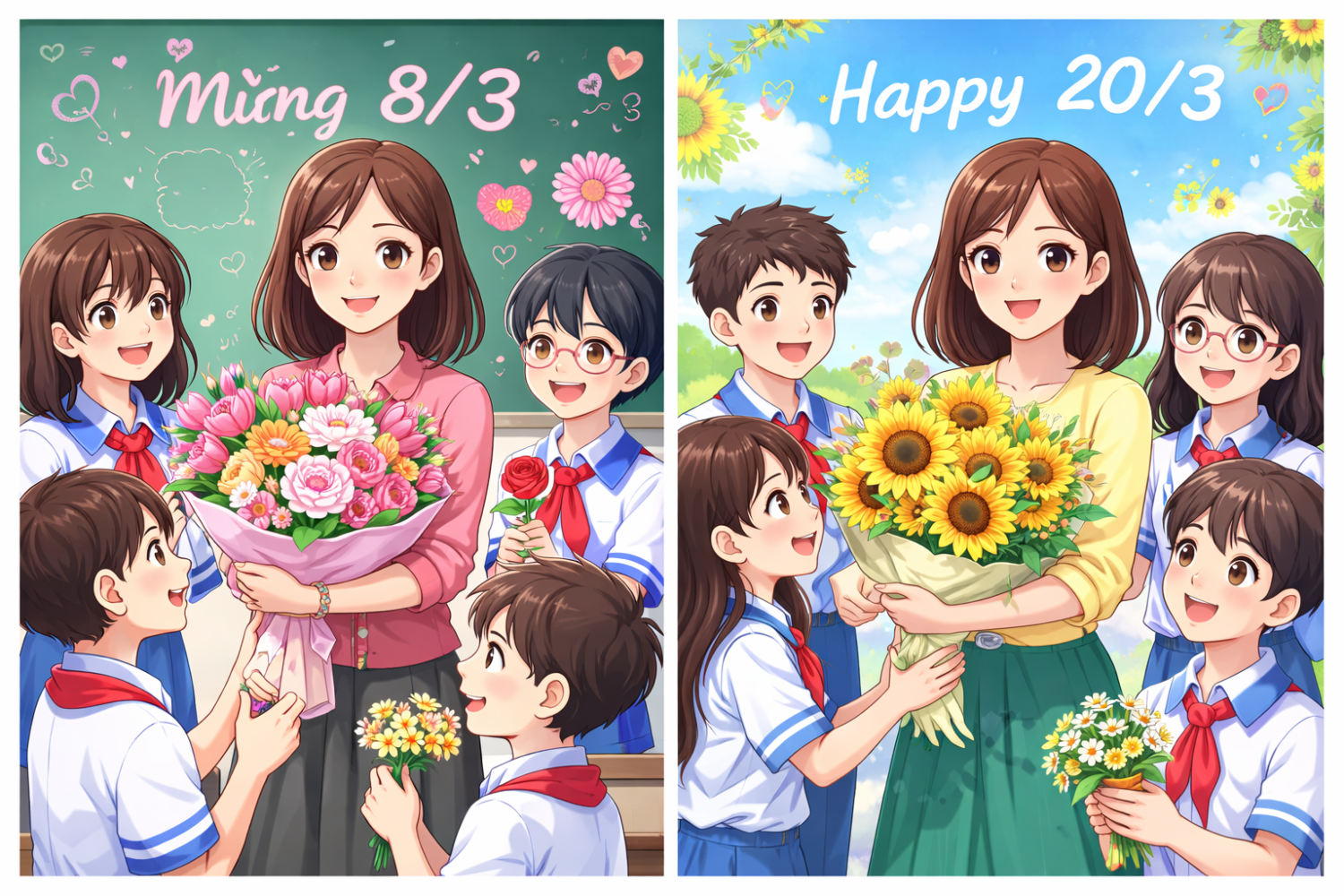 THÁNG BA – TÔN VINH PHỤ NỮ VÀ HẠNH PHÚC