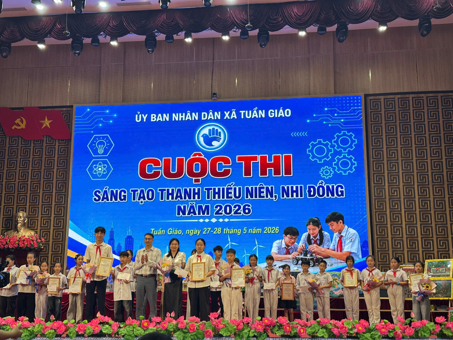 DẤU ẤN SÁNG TẠO CỦA HỌC SINH TRƯỜNG THCS QUÀI CANG TẠI CUỘC THI SÁNG TẠO THANH THIẾU NIÊN, NHI ĐỒNG  CẤP XÃ NĂM 2026